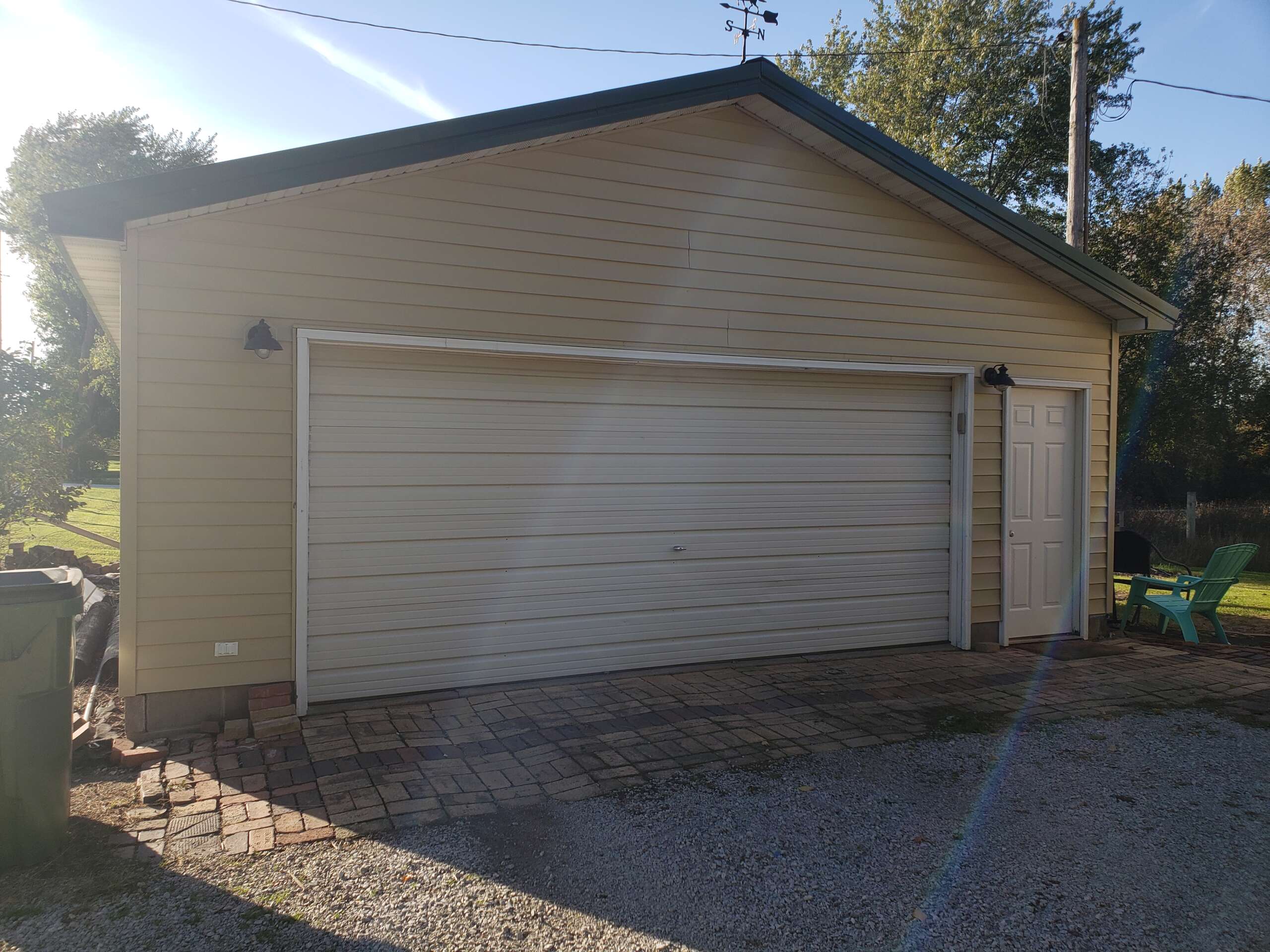 After Painting Boone Garage, Great Plains Painting