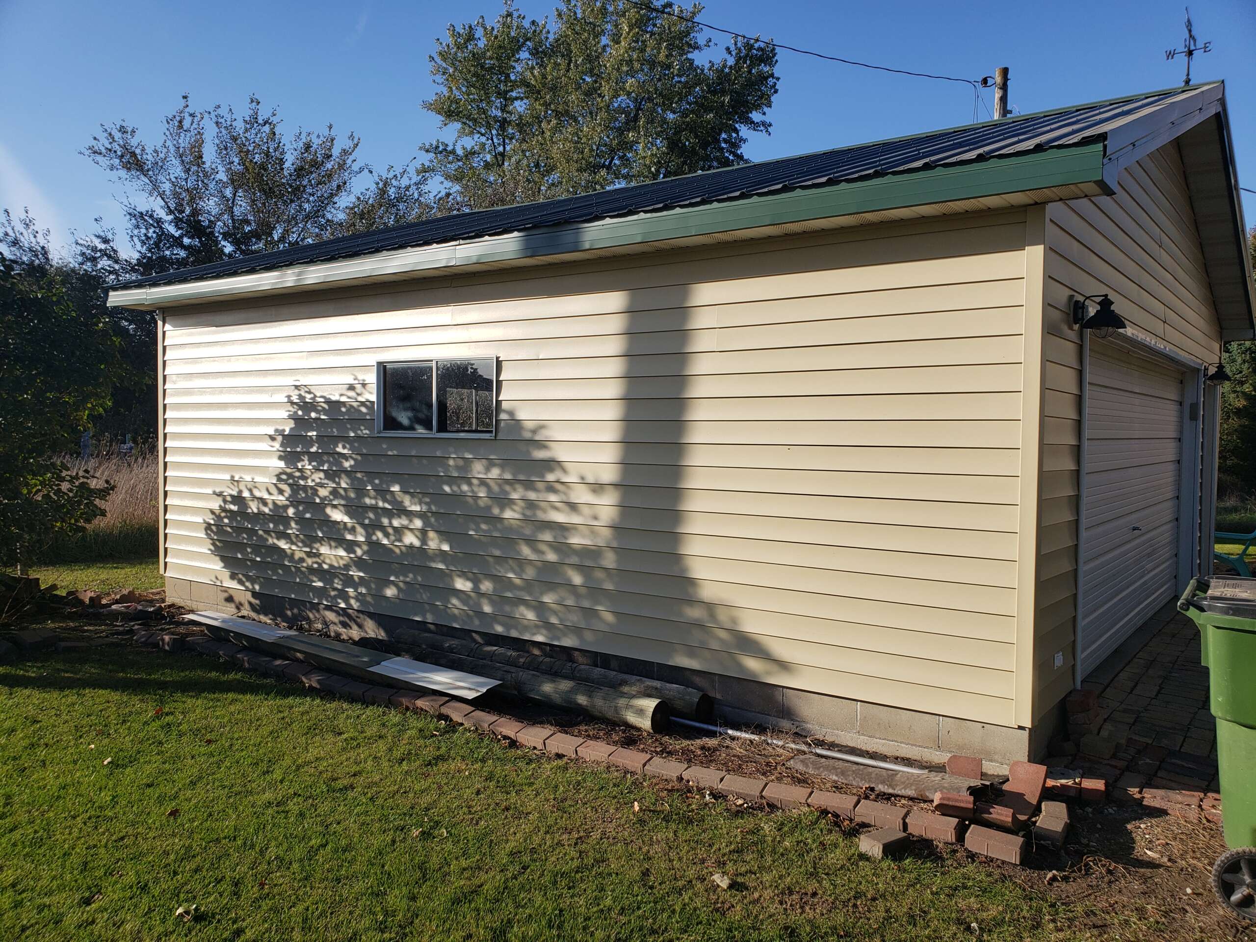 After Painting Boone Garage, Great Plains Painting