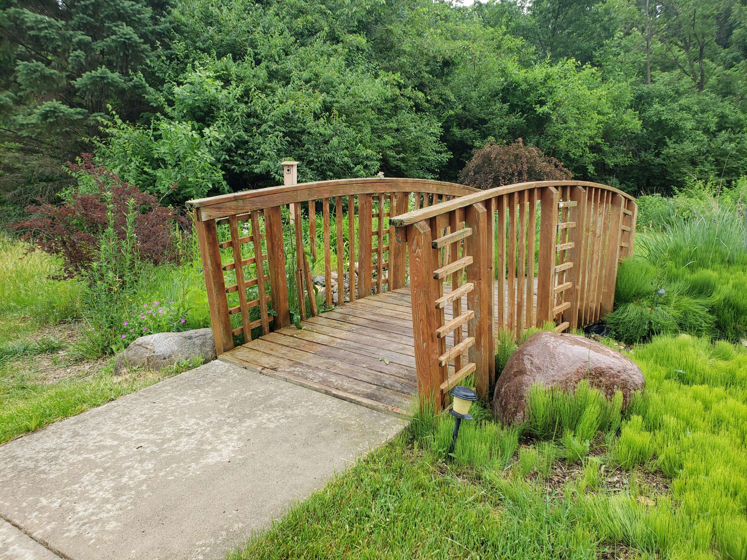 Before Wooden Bridge Refinish