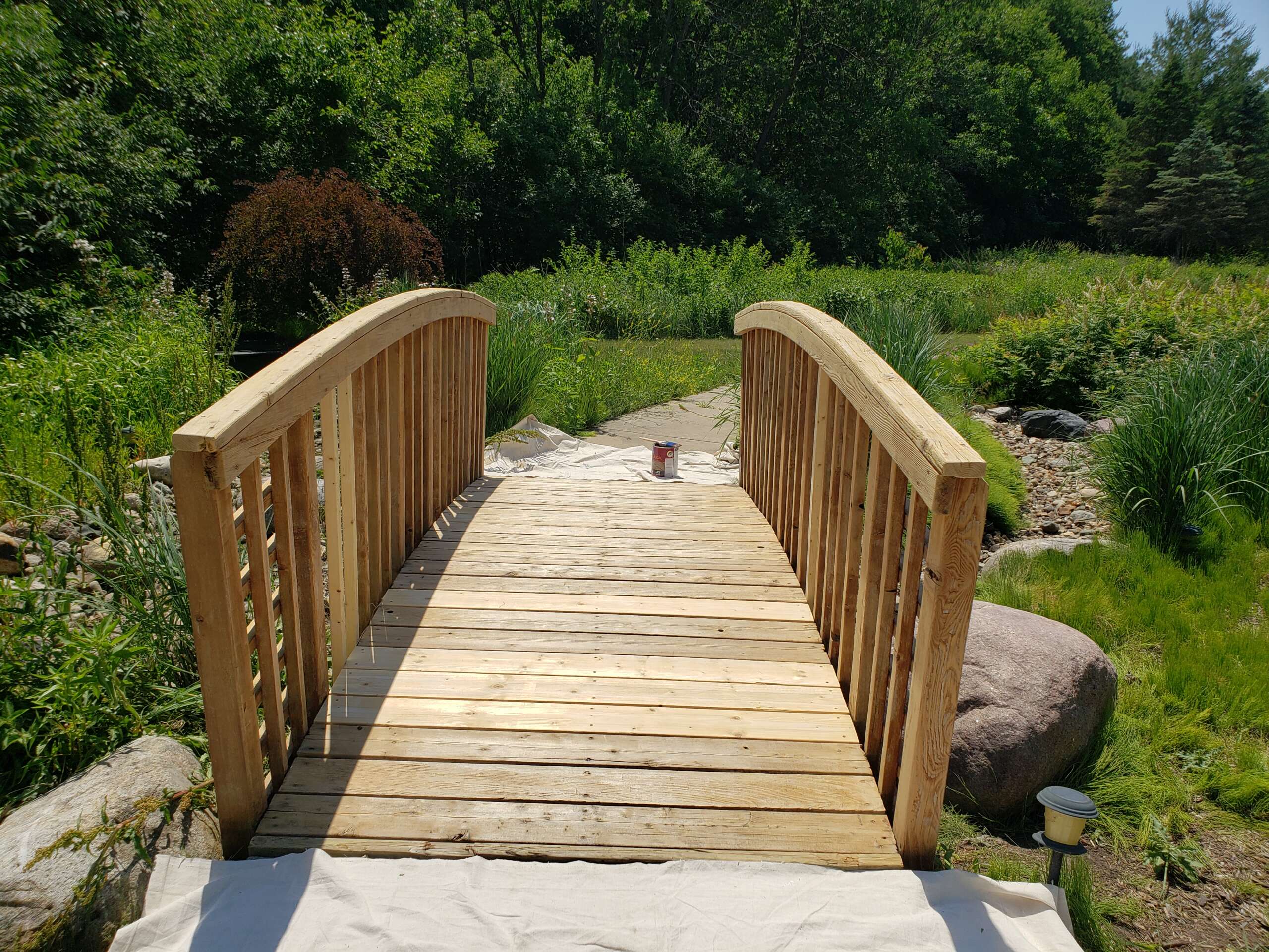 Before Wooden Bridge Refinish