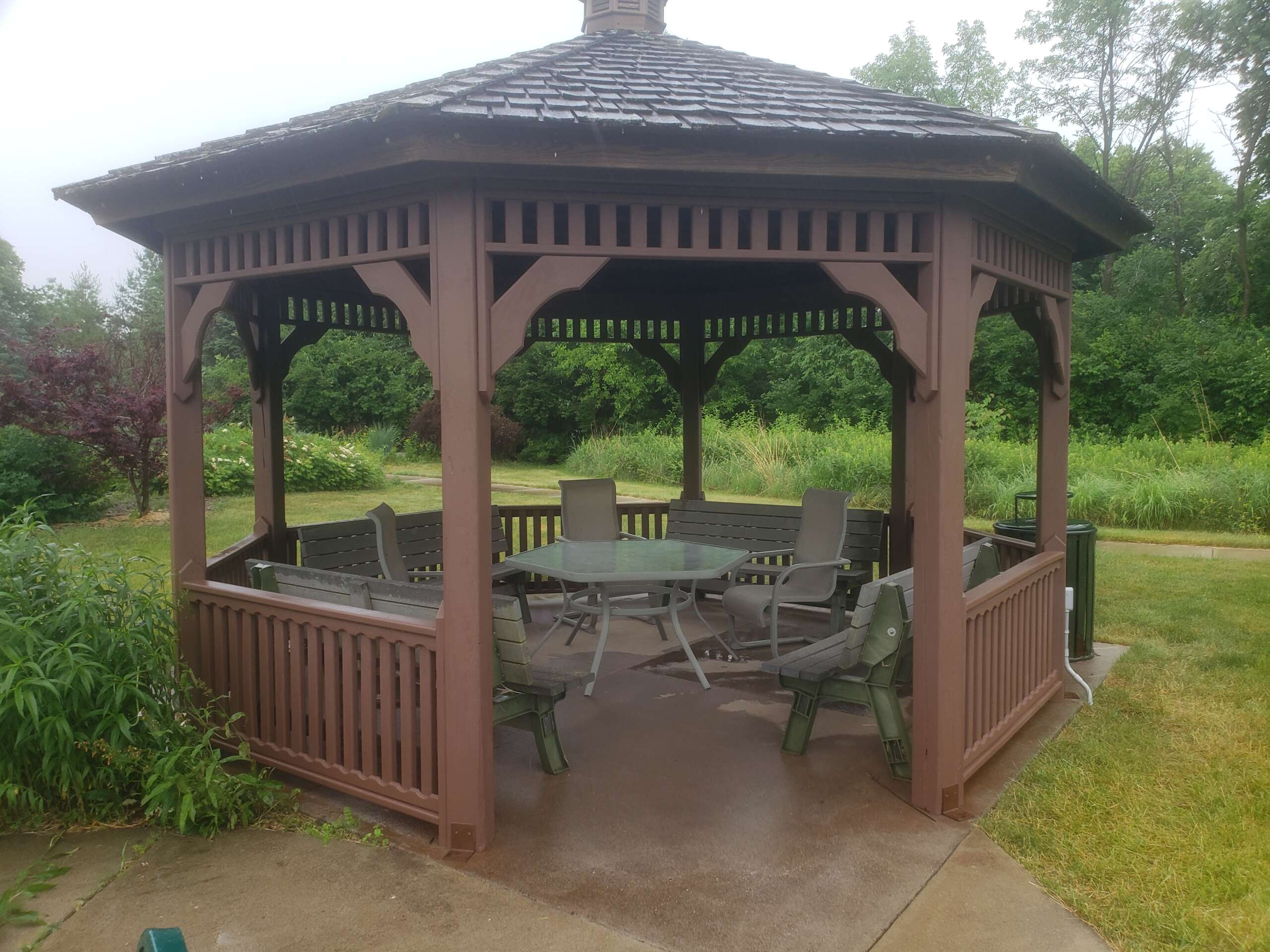 After Gazebo Refinish