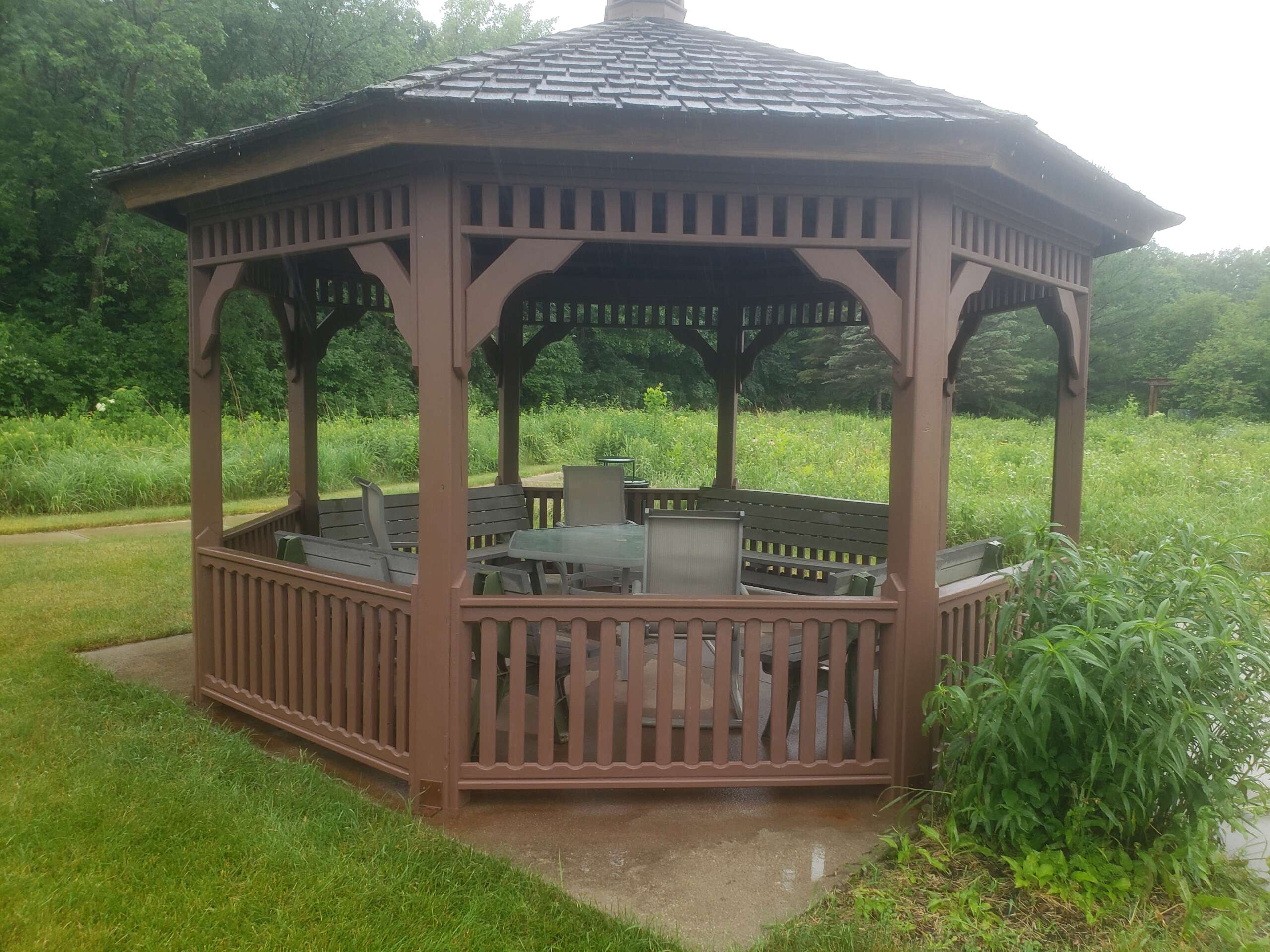 After Gazebo Refinish