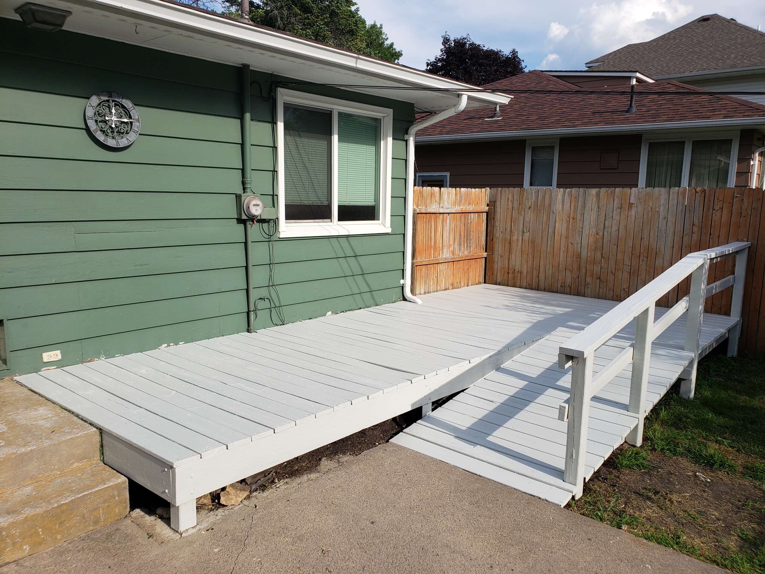 After Painting Deck